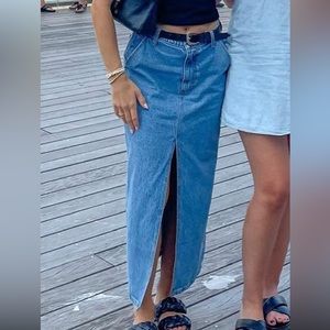 Abercrombie & Fitch denim skirt